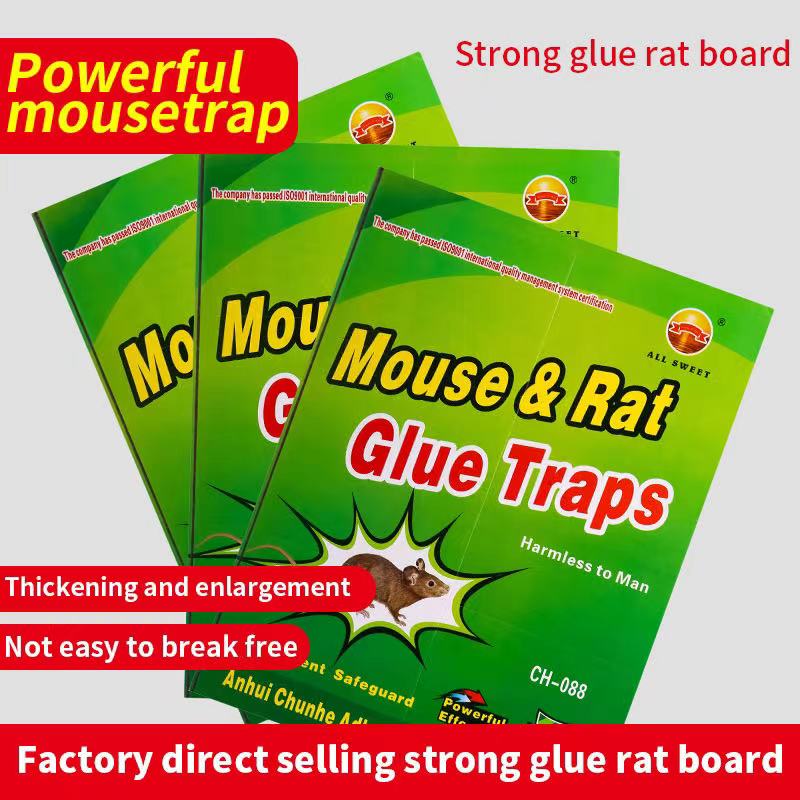 Free shipping-1PC/5PCS/10PCS/20PCS Rat Mice Mouse Rodent Bug Cockroach Snare Glue Catcher Sticky Board