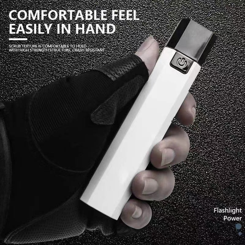 Free shipping- 2-IN-1 Flashlight with Power Bank