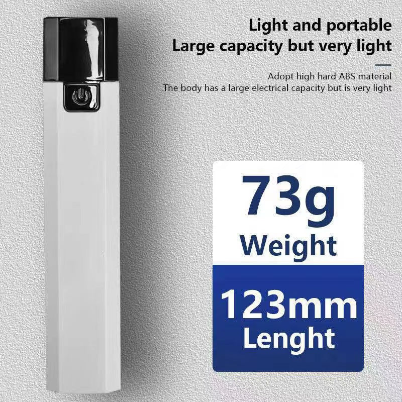 Free shipping- 2-IN-1 Flashlight with Power Bank