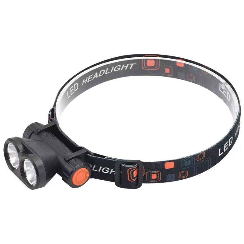 Free shipping- Rechargeable LED Headlamp Headlight Motion Sensor Head Torch