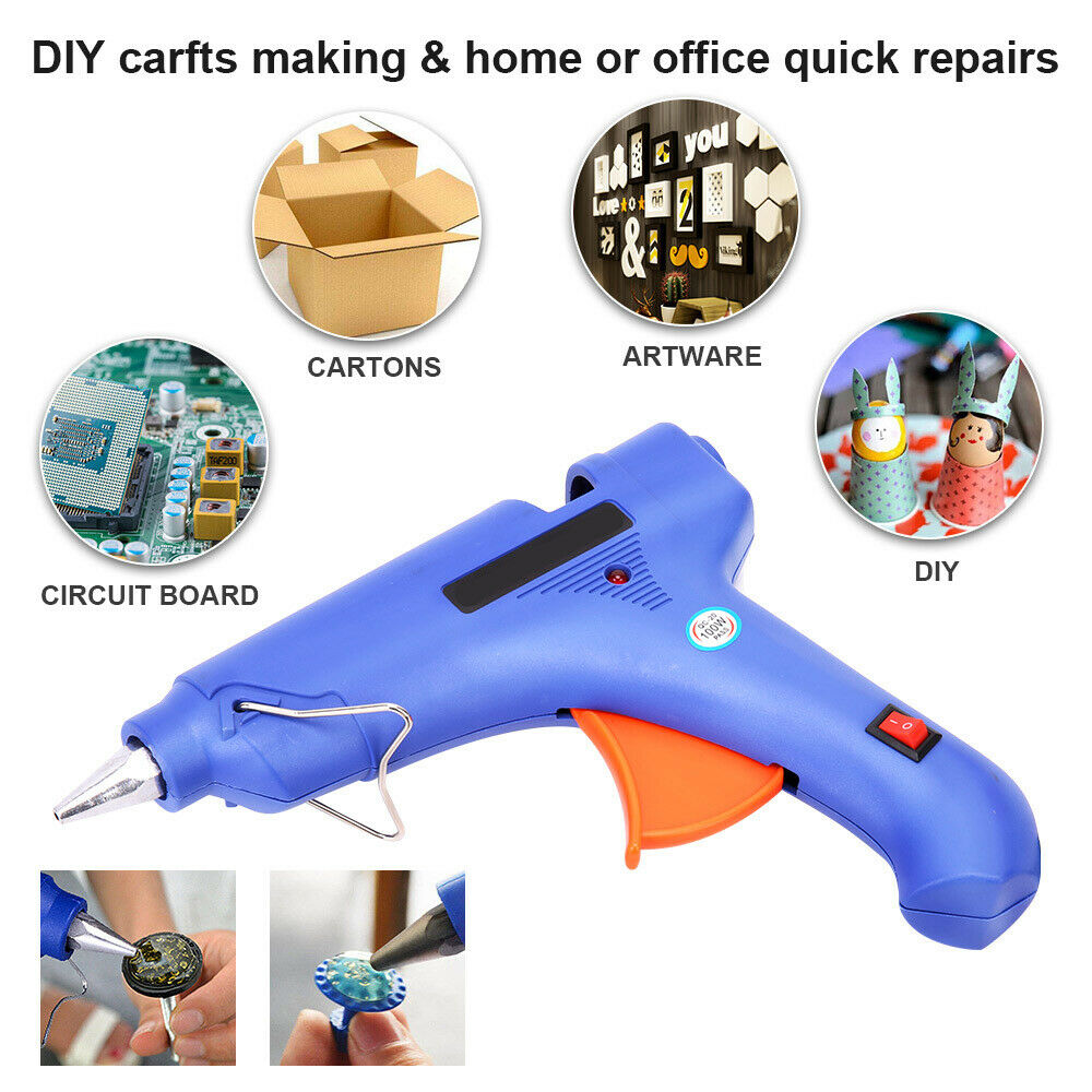 Free shipping- Heavy Duty 150W Hot Melt Glue Gun Electric Heating Craft with Cigarette Lighter Plug