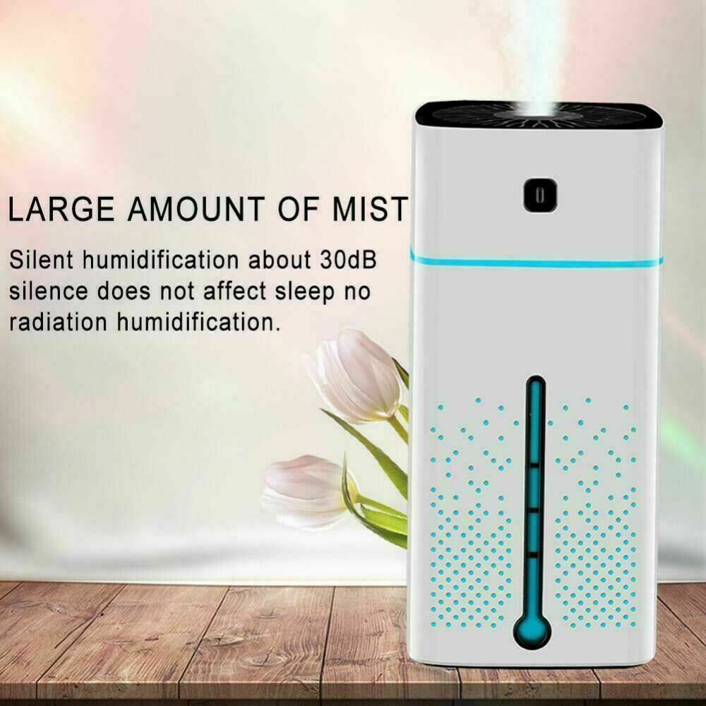 Free shipping- Ultrasonic Air Humidifier Purifier 1L