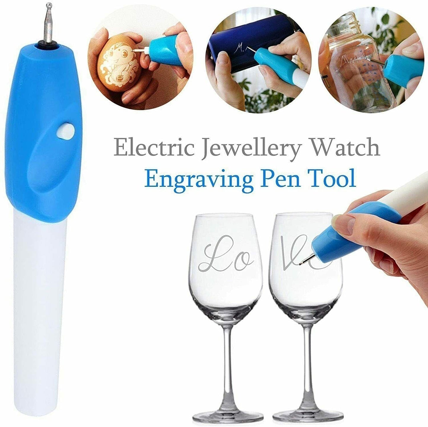 Electric Engraving Pen Carve Tool Metal Engraver