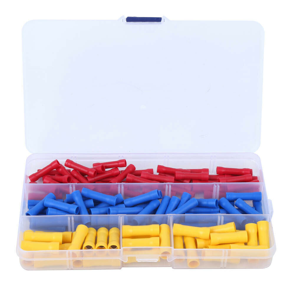 120pcs Crimp Connectors BHT/BNFY/BV1.25 Wire Cable Connector Kit Crimp