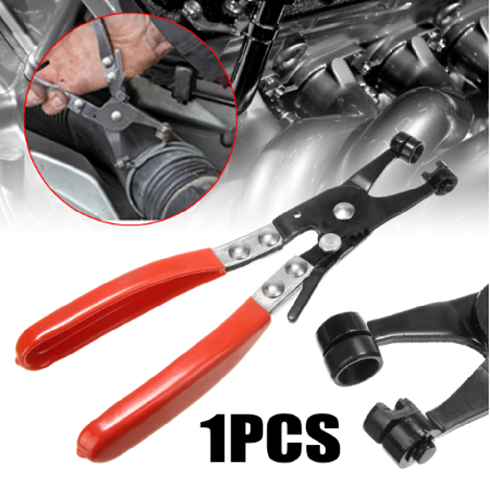 Free shipping- Hose Clamp Pliers Band Flat Ring Install Pliers Mechanics Auto Repair Tools