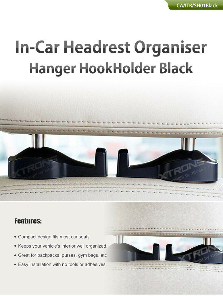 Free shipping-2PCS Auto Car Headrest Seat Luggage Purse Bag Hanger Hook Holder Organizer