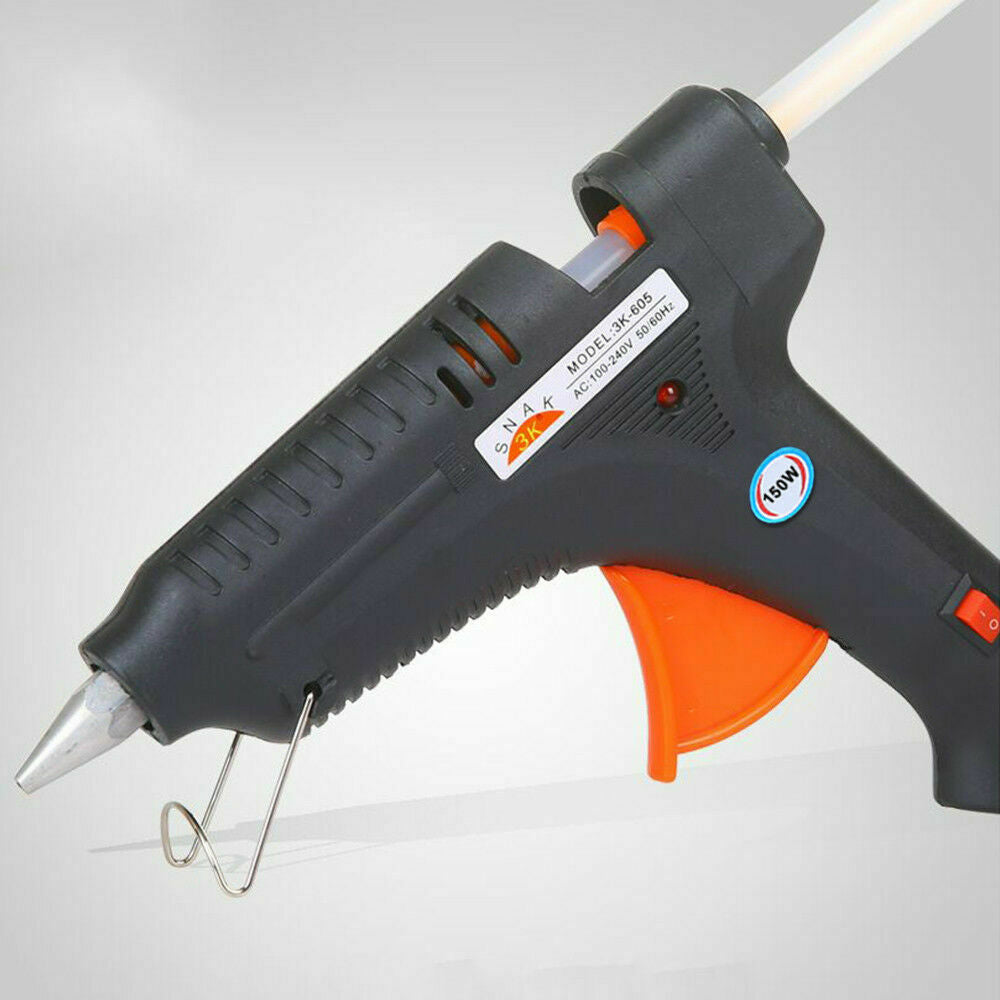 Free shipping- Heavy Duty 150W Hot Melt Glue Gun Electric Heating Craft with Cigarette Lighter Plug