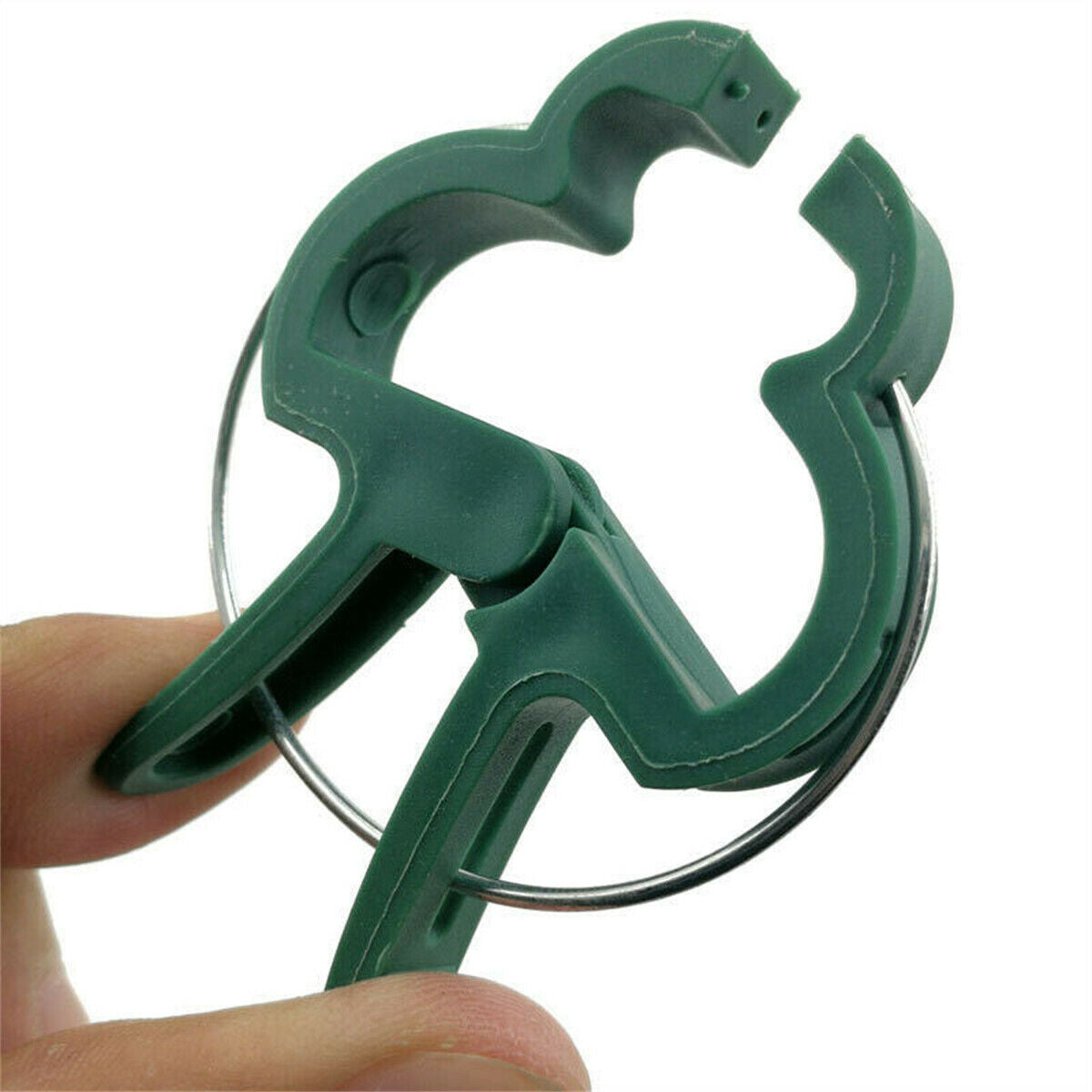 Free shipping- 20PCS Garden Plant Clips Tomato Tie Stem Orchid Support Weatherproof Grow Training