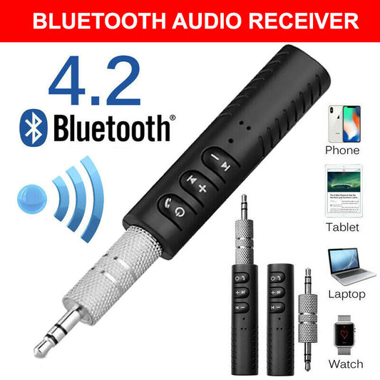 Free shipping- 3.5mm Wireless Bluetooth Audio Receiver Kit