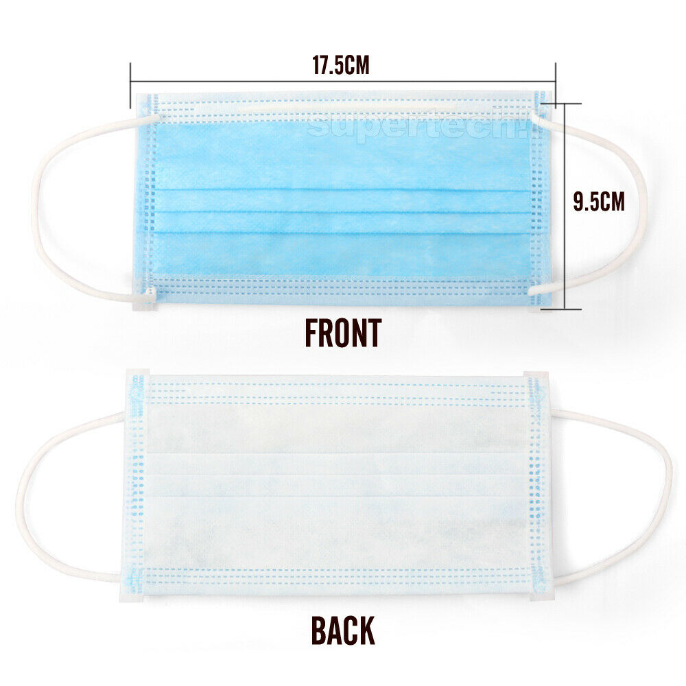 Free shipping-50PC/100PC 3 Layers Disposable Medical Face Mask