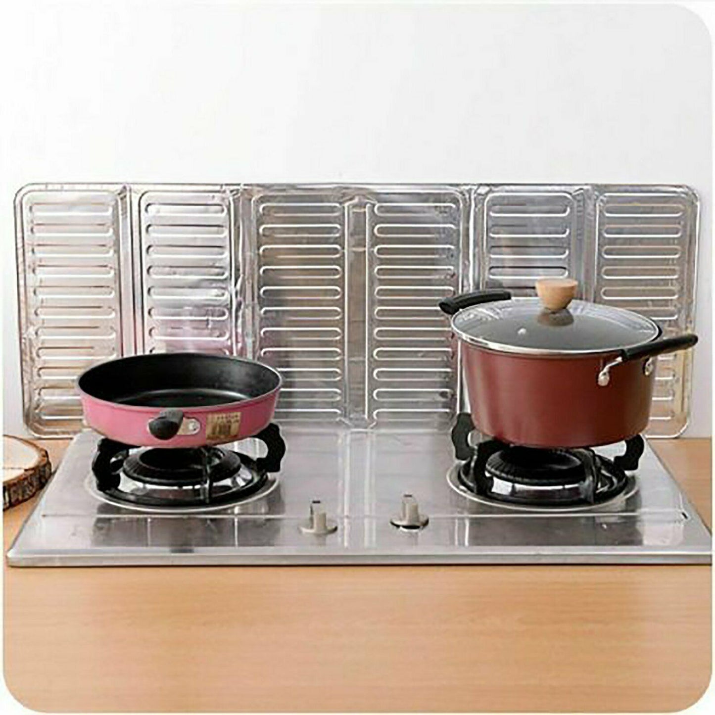 Free shipping- 2pc Kitchen Oil Splash Guard