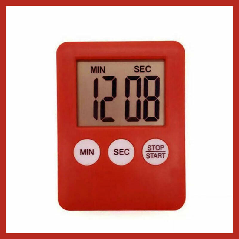 Free Shipping - Magnetic Kitchen LCD Digital Timer Countdown 99 Minute Electronic Egg Count Down