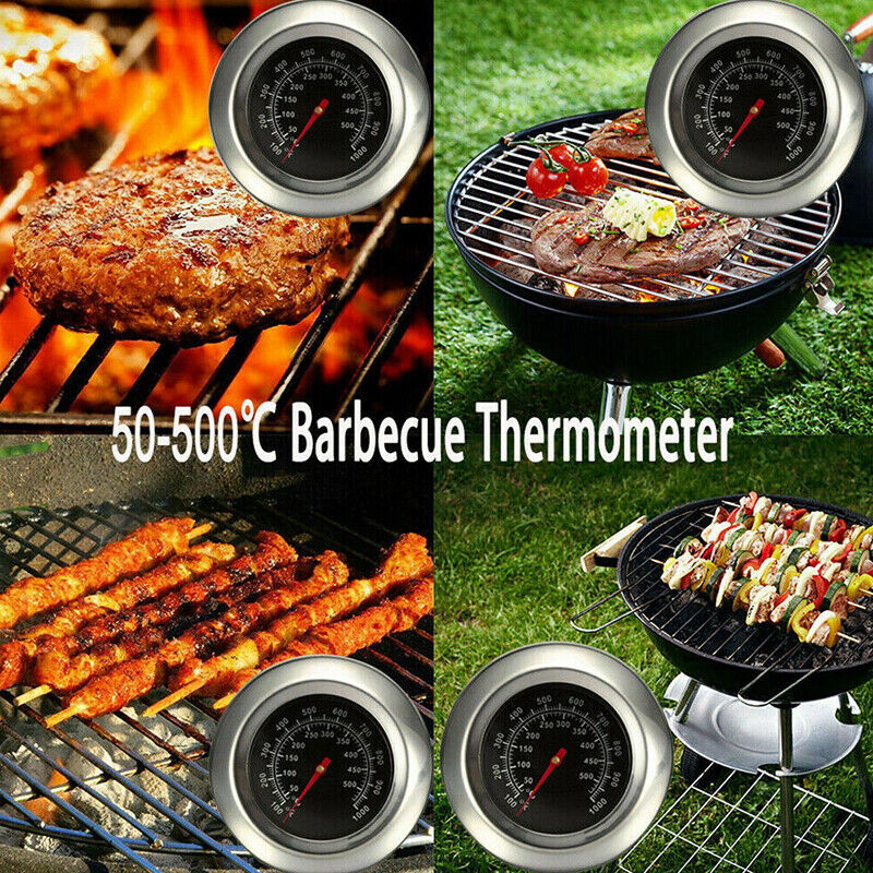 50-500â„?Braten BBQ Pit Raucher Grill Outdoor Tool Thermometer