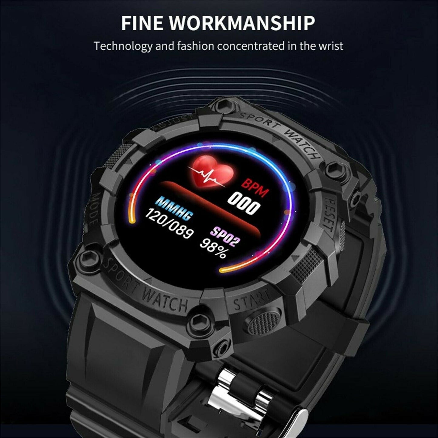 Free shipping- 1.44" Screen Bluetooth Smart Watch