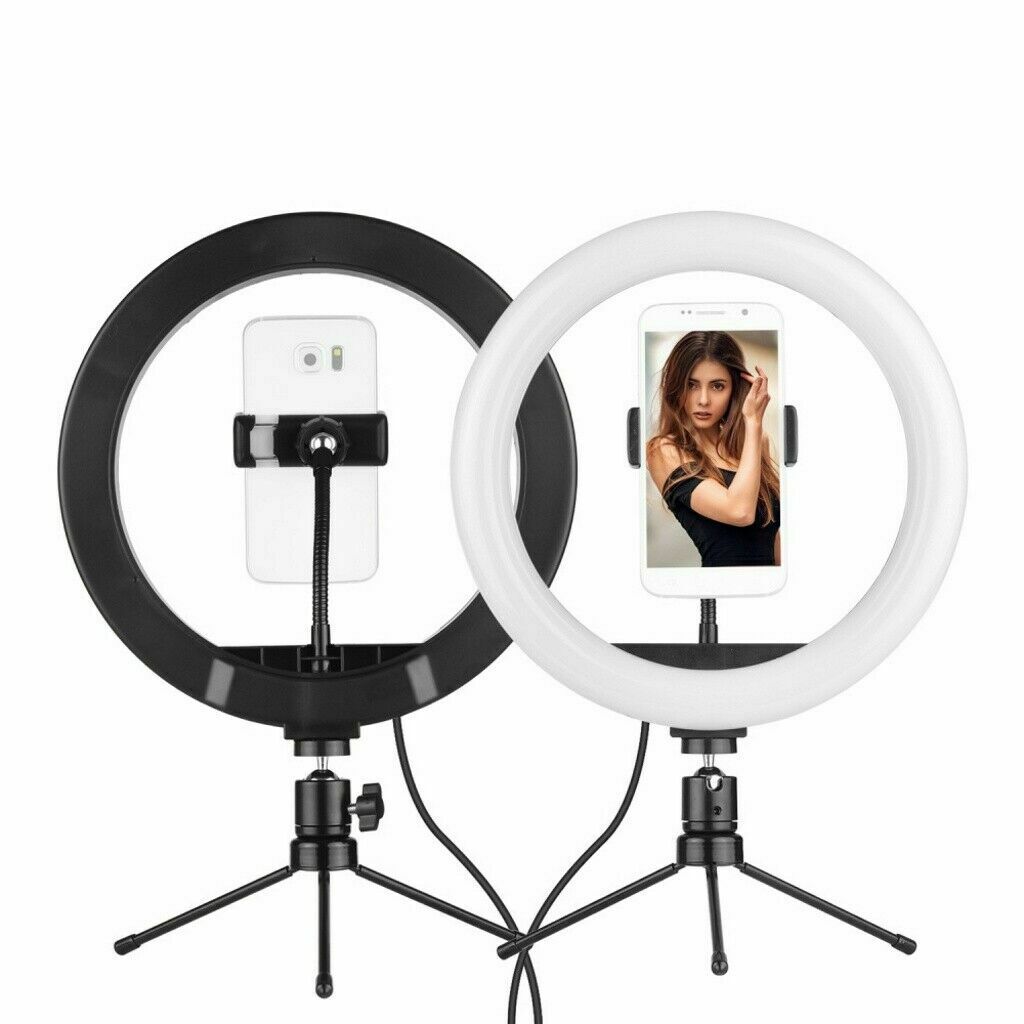 Free shipping-10" Phone Selfie LED Ring Light with Stand