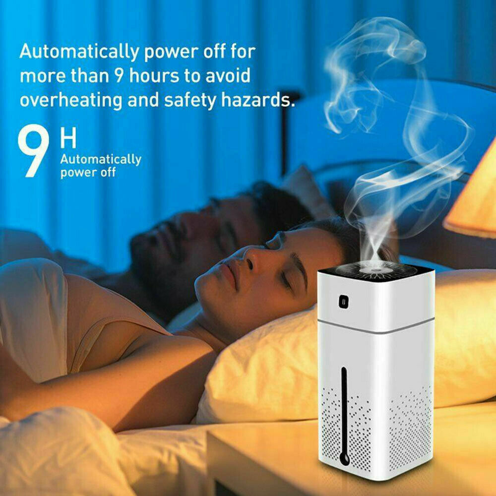 Free shipping- Ultrasonic Air Humidifier Purifier 1L