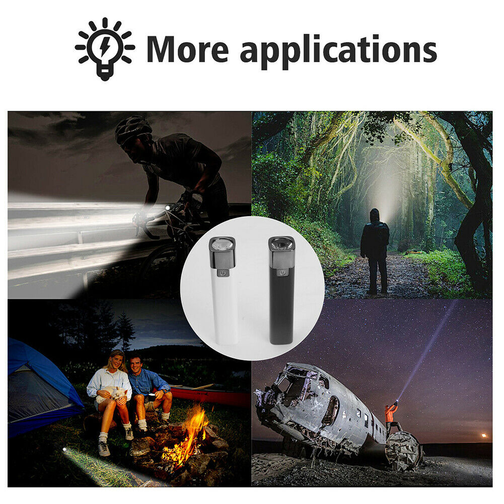 Free shipping- 2-IN-1 Flashlight with Power Bank