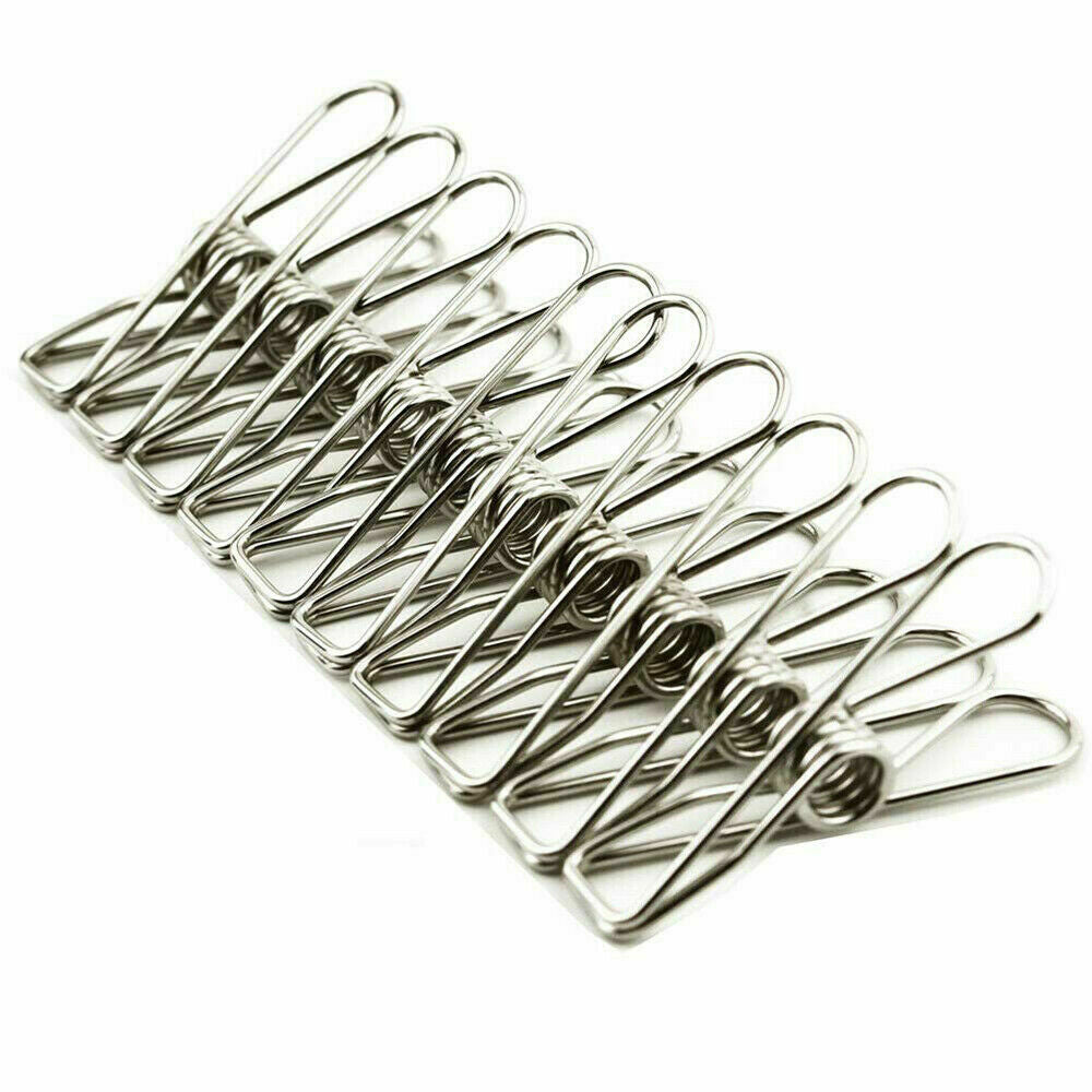 Free Shipping 20PC-100PC Stainless Pegs Hanging Clips